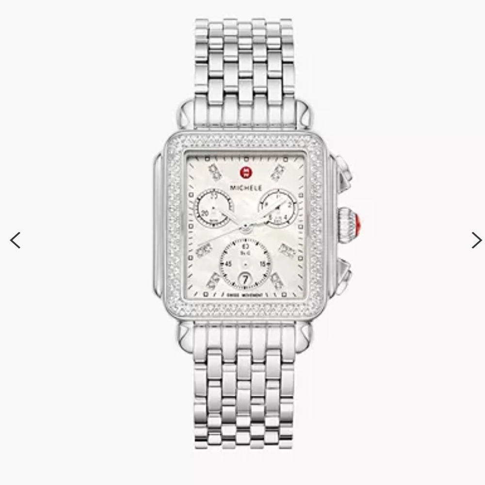 Michele Deco Diamond Watch